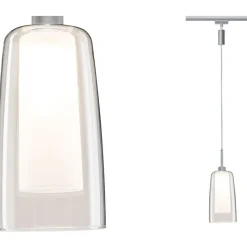 LED-Riippuvalaisin kiskoon Paulmann URail Arido kirkas