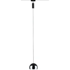 LED-riippuvalaisin kiskoon Paulmann Urail Capsule II, 6.3W, 4000K, himmennettävä, mattakromi