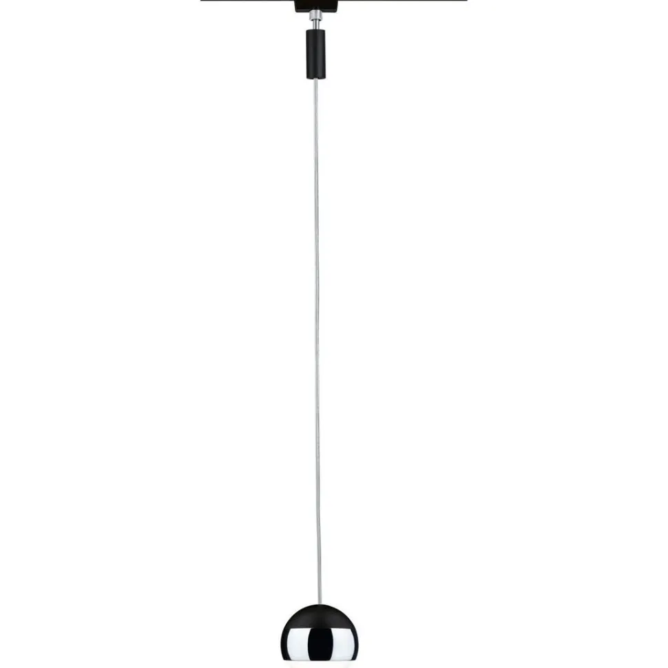 LED-riippuvalaisin kiskoon Paulmann Urail Capsule II, 6.3W, 4000K, himmennettävä, mattakromi