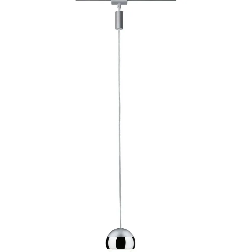 LED-riippuvalaisin kiskoon Paulmann Urail Capsule II, 6.3W, 4000K, himmennettävä, mattakromi