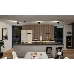 LED-riippuvalaisin kiskoon Paulmann URail Hildor, 3000K, himmennettävä, mattakromi