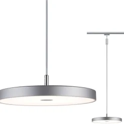 LED-riippuvalaisin kiskoon Paulmann URail Hildor, 3000K, himmennettävä, mattakromi