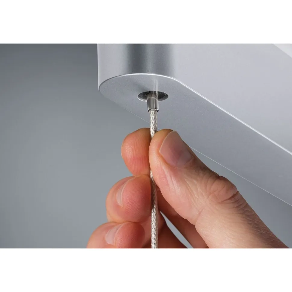LED-Riippuvalaisin kiskoon Paulmann URail Lento himmennettävä mattamusta
