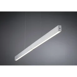 LED-riippuvalaisin Paulmann Aptare säädettävä leveys ja korkeus 2700K 2050lm/2050lm 2x16.5/16.5W liikeohjattava himmennettävä harjattu alumiini