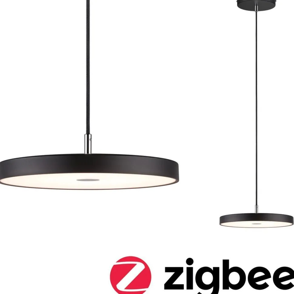 LED-riippuvalaisin Paulmann Hildor, 17W, himmennettävä, mattamusta