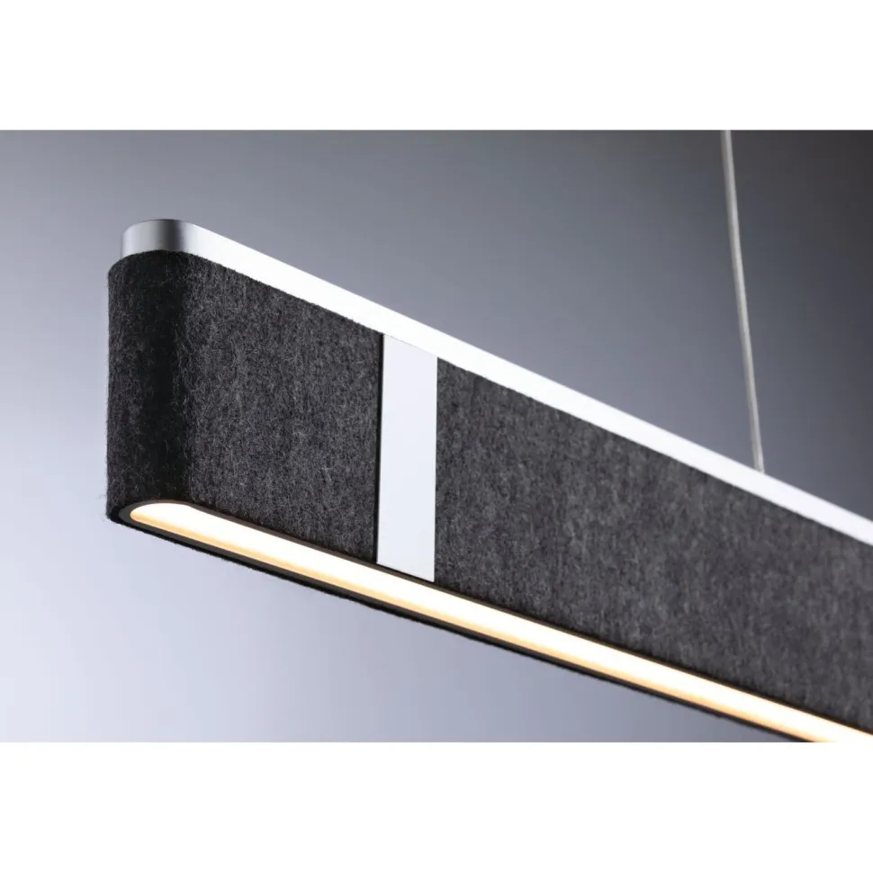 LED-riippuvalaisin Paulmann Jagun 2700K 2000lm 26W 3-Step-Dim himmennettävä antrasiitti