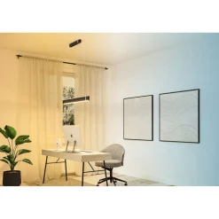 LED-riippuvalaisin Paulmann Jagun Smart Home Zigbee 3.0 1800lm 21W himmennettävä antrasiitti