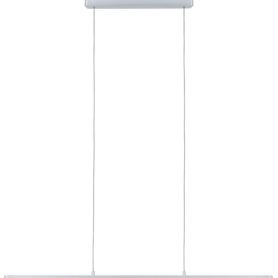LED-riippuvalaisin Paulmann Lento, 2700K, 1800lm, 42W, himmennettävä, mattakromi