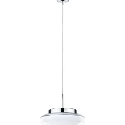 LED-riippuvalaisin Paulmann Luena, IP44, lasi/kromi