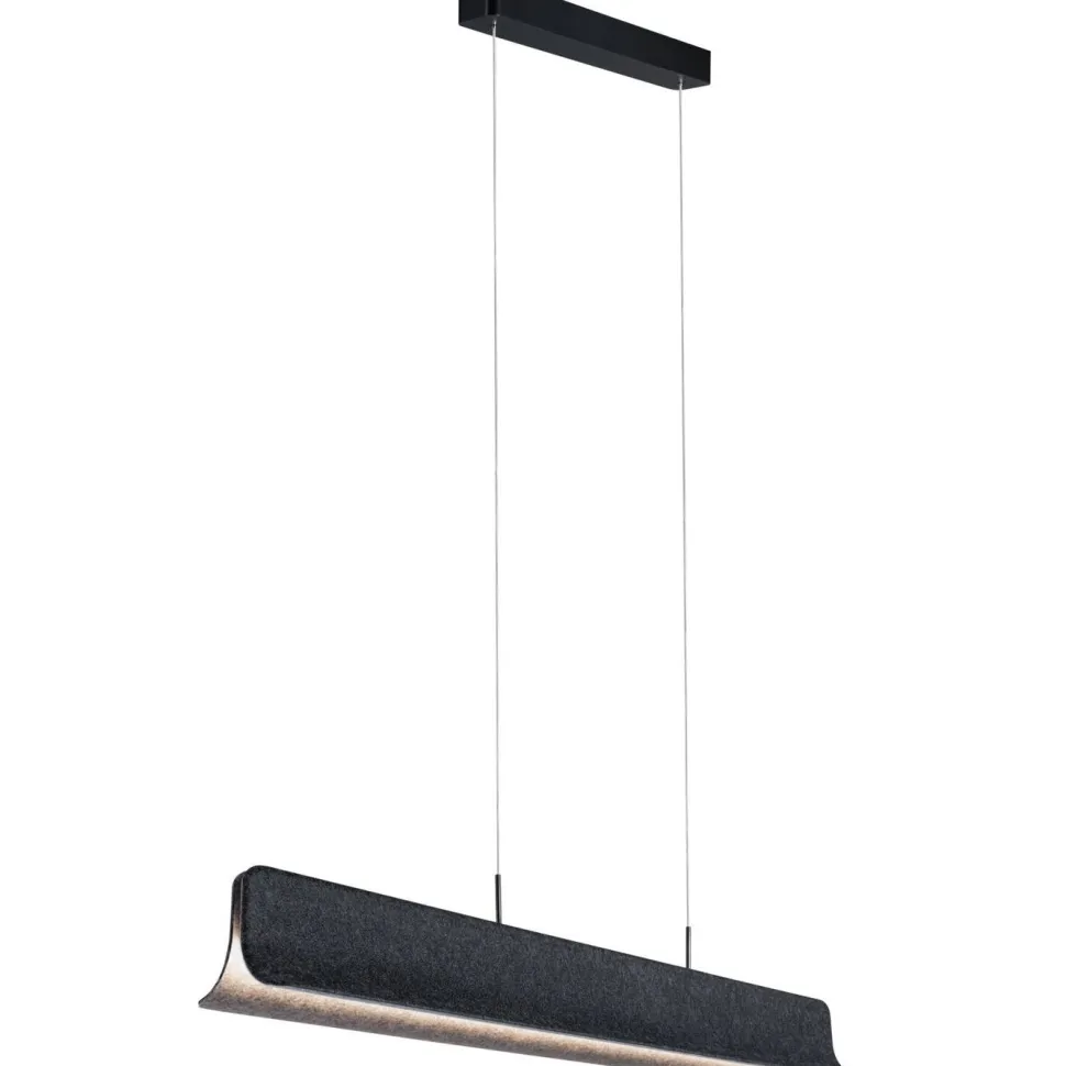 LED-riippuvalaisin Paulmann Noyan 100cm 2x24W 3-Step-Dim himmennettävä antrasiitti