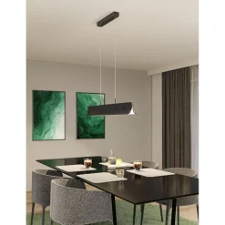 LED-riippuvalaisin Paulmann Noyan 100cm 2x24W 3-Step-Dim himmennettävä antrasiitti