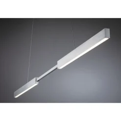 LED-riippuvalaisin Paulmann Smart Home Zigbee 3.0 Aptare, säädettävä, RGBW+, himmennettävä, 1920lm/1920lm, 2x16W, harjattu musta