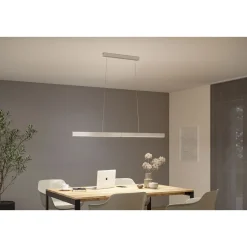 LED-riippuvalaisin Paulmann Smart Home Zigbee 3.0 Aptare, säädettävä, RGBW+, himmennettävä, 1920lm/1920lm, 2x16W, harjattu musta