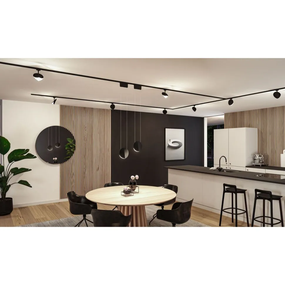 LED-riippuvalaisin Paulmann URail Alejandro 800lm 10W 4000K 3-Step-Dim himmennettävä valkoinen