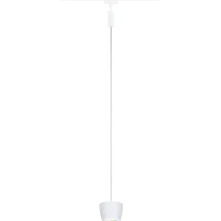 LED-riippuvalaisin Paulmann URail Smart Home Zigbee 3.0 Tyros, Ø10cm, 200lm, 4.5W, RGBW+, himmennettävä, 230V, signaalivalkoinen