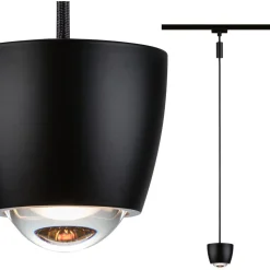 LED-riippuvalaisin Paulmann URail Smart Home Zigbee 3.0 Tyros, Ø10cm, 200lm, 4.5W, RGBW+, himmennettävä, 230V, signaalivalkoinen