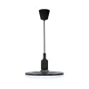 LED-riippuvalaisin Polux Kiki Ø15cm 10W musta