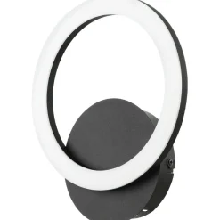 LED-Seinävalaisin Eglo connect.z Parrapos-z 12W 20x24cm musta/valkoinen