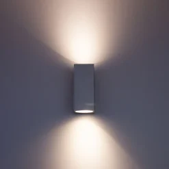 LED-seinävalaisin FTLIGHT Diva, GU10, IP44, tummanharmaa
