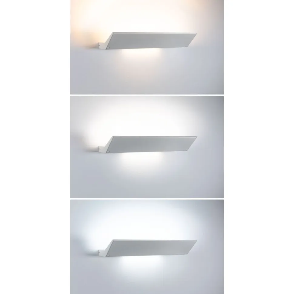 LED-seinävalaisin Paulmann Ranva, Smart Home Zigbee 3.0, säädettävä värilämpötila, himmennettävä, mattavalkoinen