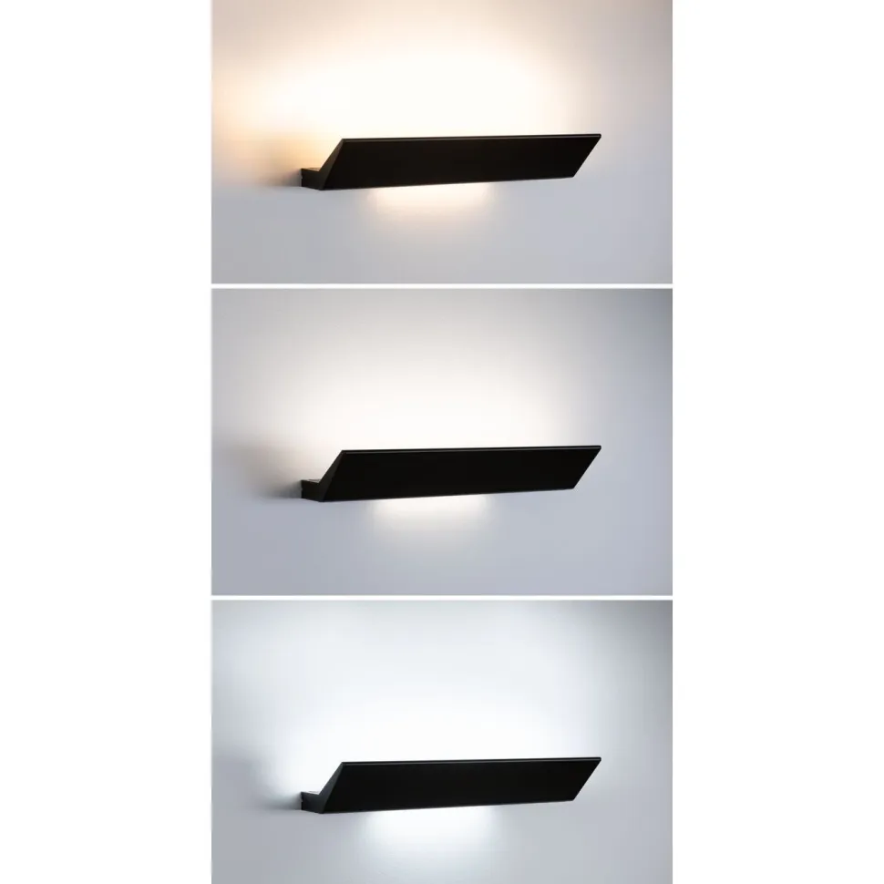 LED-seinävalaisin Paulmann Ranva, Smart Home Zigbee 3.0, säädettävä värilämpötila, himmennettävä, mattavalkoinen