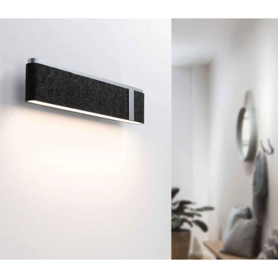 LED-seinävalaisin Paulmann Jagun 2700K 1250lm 18W 3-Step-Dim himmennettävä antrasiitti