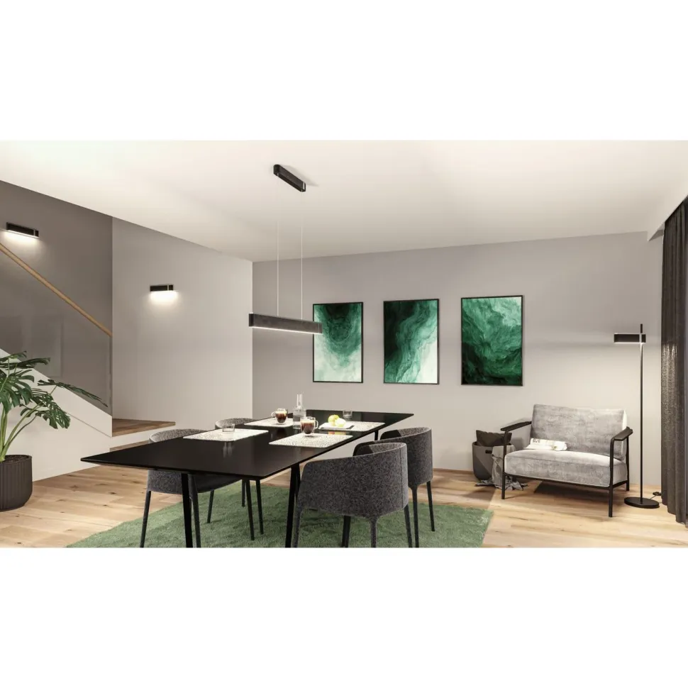 LED-seinävalaisin Paulmann Jagun 2700K 1250lm 18W 3-Step-Dim himmennettävä antrasiitti