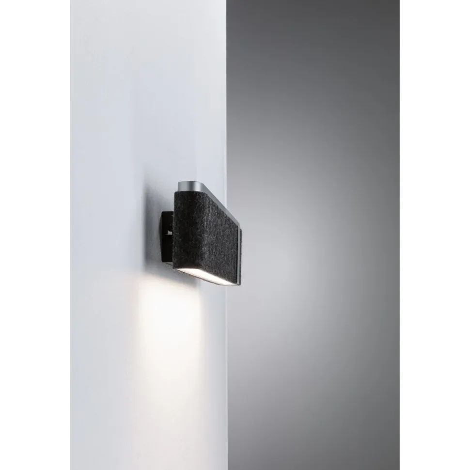 LED-seinävalaisin Paulmann Jagun 2700K 1250lm 18W 3-Step-Dim himmennettävä antrasiitti