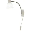 LED-seinävalaisin Aneta Lighting Deka 4 W 360 lm valkoinen/kromi