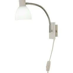 LED-seinävalaisin Aneta Lighting Deka 4 W 360 lm valkoinen/kromi