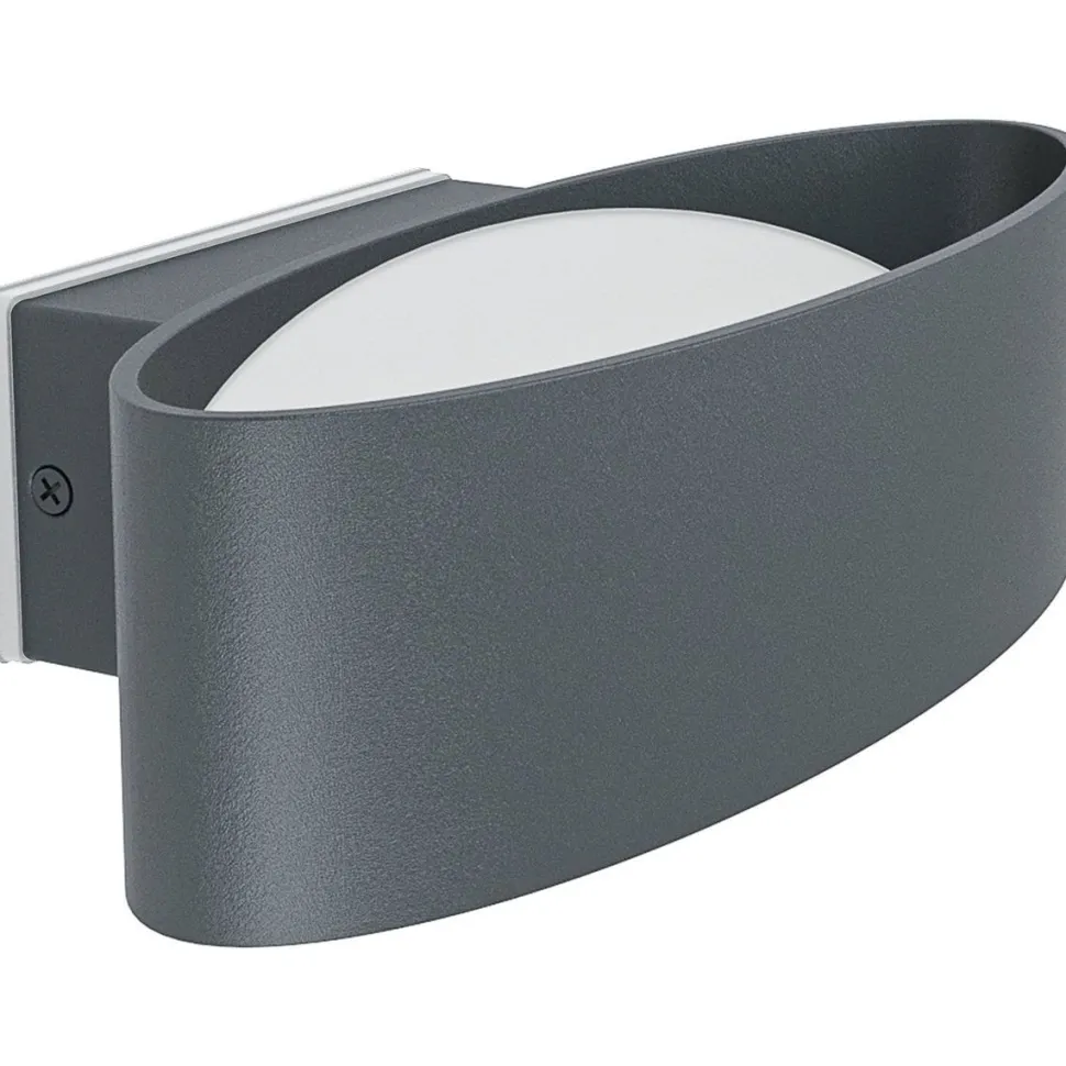 LED-Seinävalaisin Eglo Chinoa 27x7,5cm antrasiitti