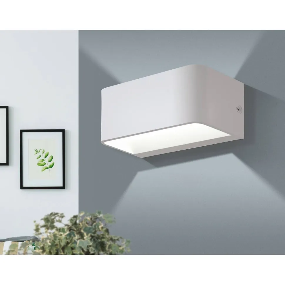 LED-Seinävalaisin Eglo Sania 4 valkoinen eri kokoja