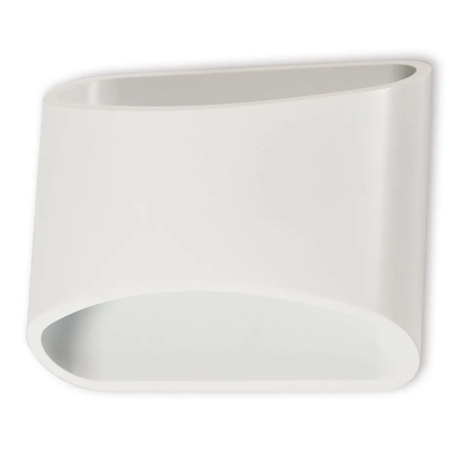 LED-seinävalaisin Ensto Luxova LX8170D/3K 8W/830 140x170 mm IP20 valkoinen