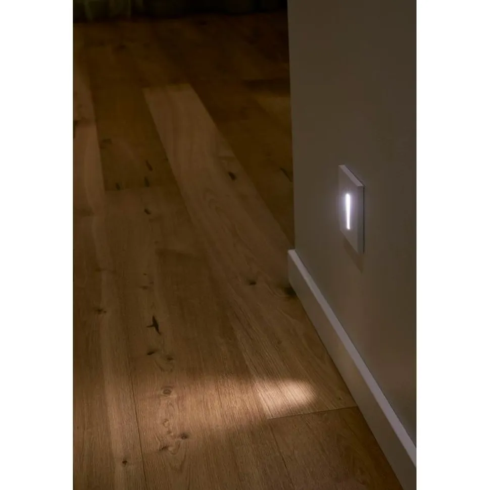 LED-seinävalaisin Hide-a-lite Indicate Multi 3000K harmaa