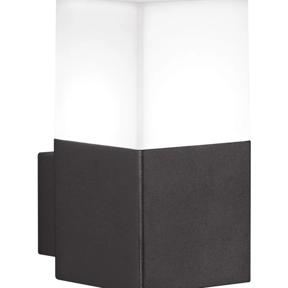 LED-seinävalaisin Hudson 85x115x170 mm antrasiitti