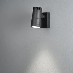 LED-Seinävalaisin Konstsmide Andria 7861-370 8W tummanharmaa
