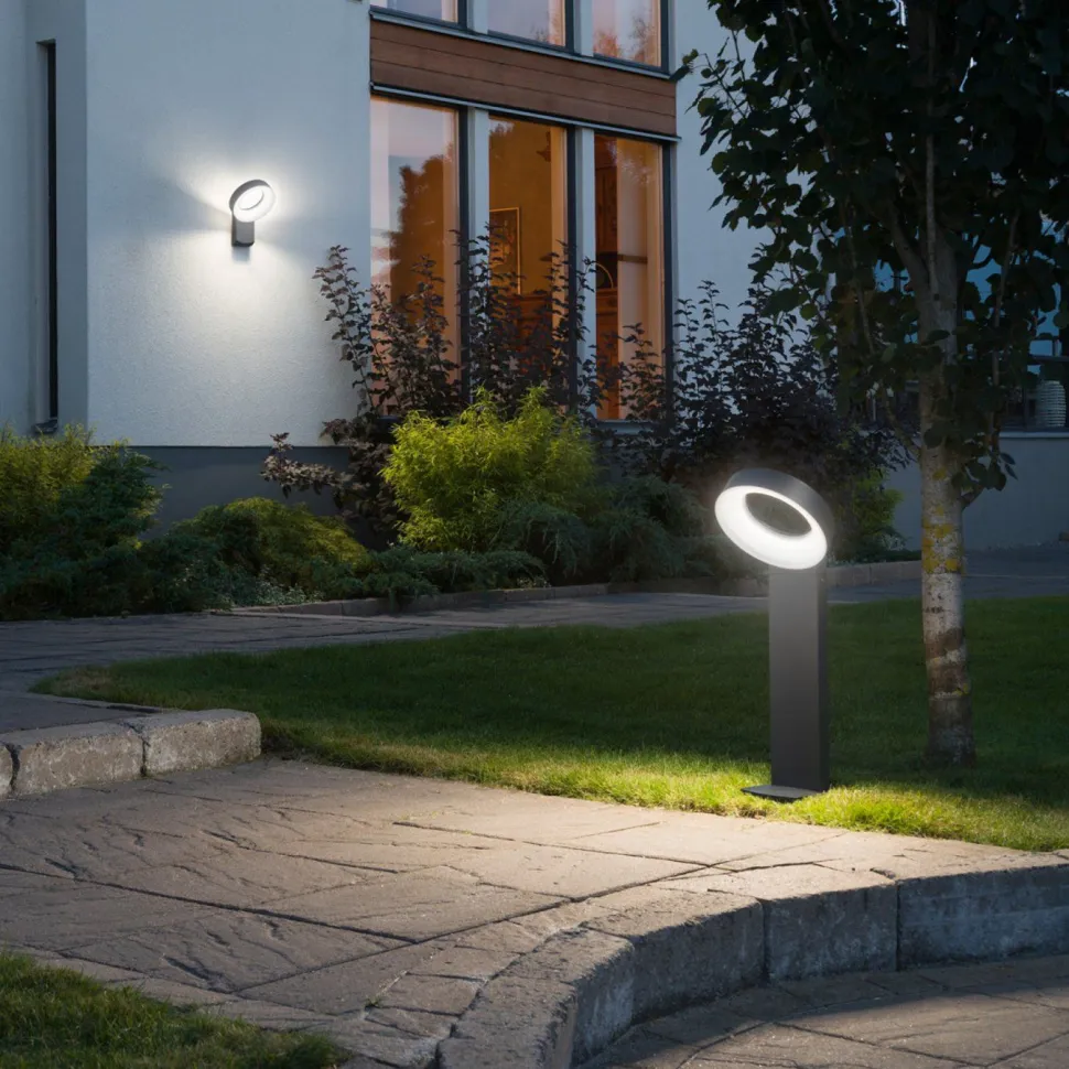 LED-seinävalaisin Konstsmide Asti 7273-370 260x235x355 mm antrasiitti