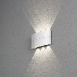 LED-Seinävalaisin Konstsmide Chieri 7853-250 6x1W valkoinen