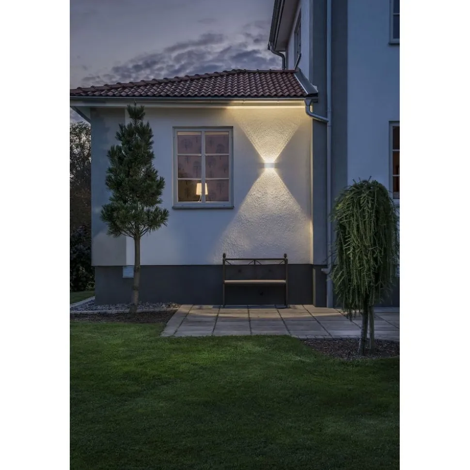 LED-Seinävalaisin Konstsmide Chieri 7853-250 6x1W valkoinen