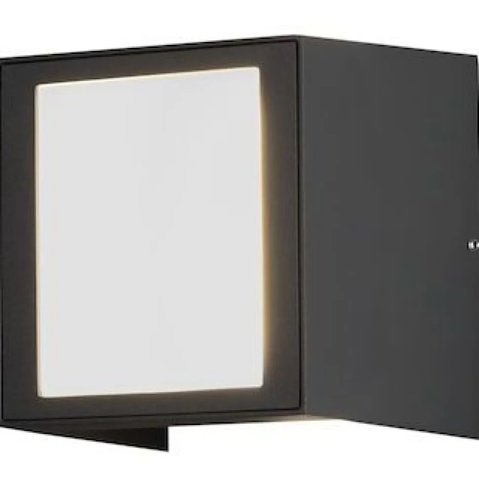 LED-Seinävalaisin Konstsmide Cremona 7946-370 3x3W tummanharmaa