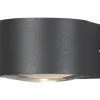 LED-seinävalaisin Konstsmide Gela 2x6W ylös/alas antrasiitti