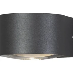 LED-seinävalaisin Konstsmide Gela 2x6W ylös/alas antrasiitti