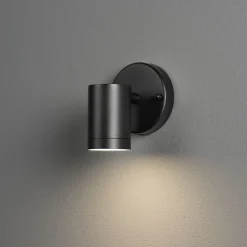 LED-seinävalaisin Konstsmide Modena 7534-750, alas, 4W, musta