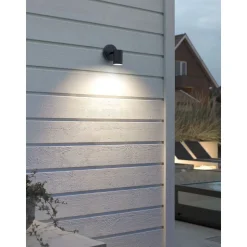LED-seinävalaisin Konstsmide Modena 7534-750, alas, 4W, musta