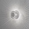 LED-seinävalaisin Konstsmide Monza 7932-310 Ø 150x105 mm alumiini