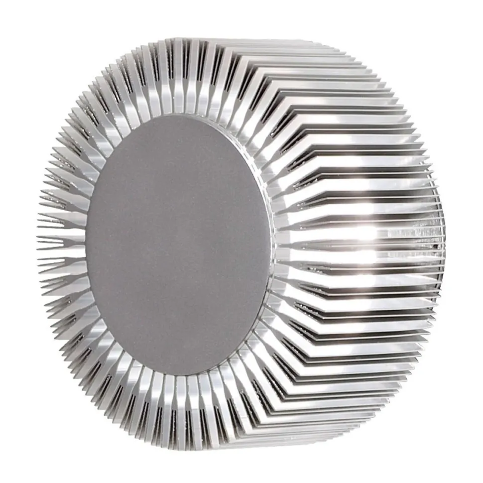 LED-seinävalaisin Konstsmide Monza 7932-310 Ø 150x105 mm alumiini