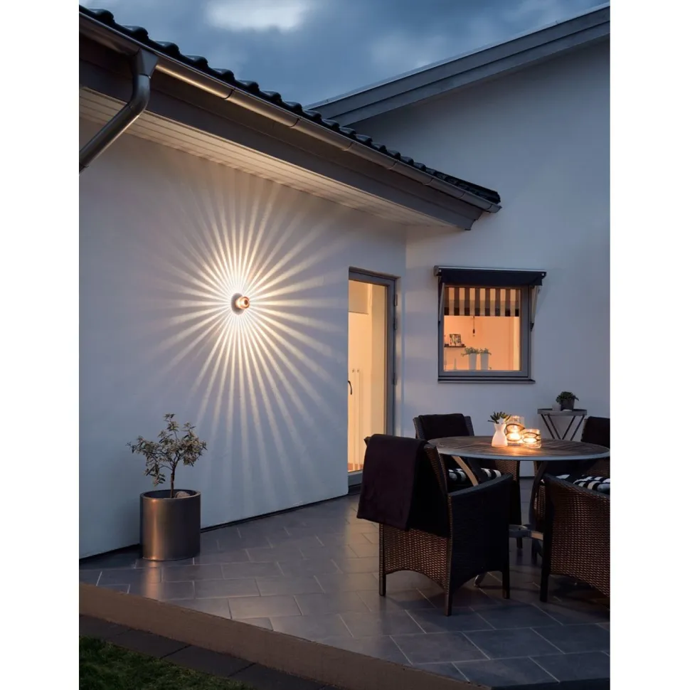 LED-seinävalaisin Konstsmide Monza 7900-900 Ø 90x80 mm kupari