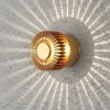 LED-seinävalaisin Konstsmide Monza 7900-800 Ø 90x80 mm messinki