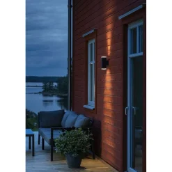 LED-Seinävalaisin Konstsmide Pollux 407-750 2xGU10 musta