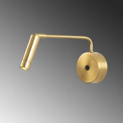 LED-seinävalaisin Linento Lighting Suvi kulta